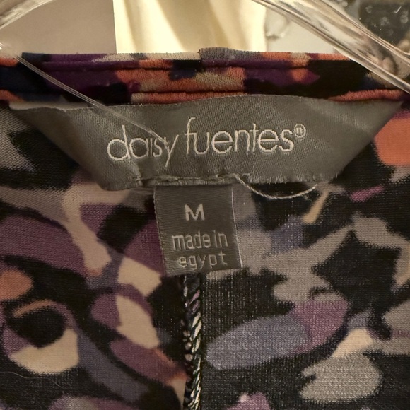 Beautiful flowy Daisy Fuentes Multi-color dress. Medium - Picture 3 of 5